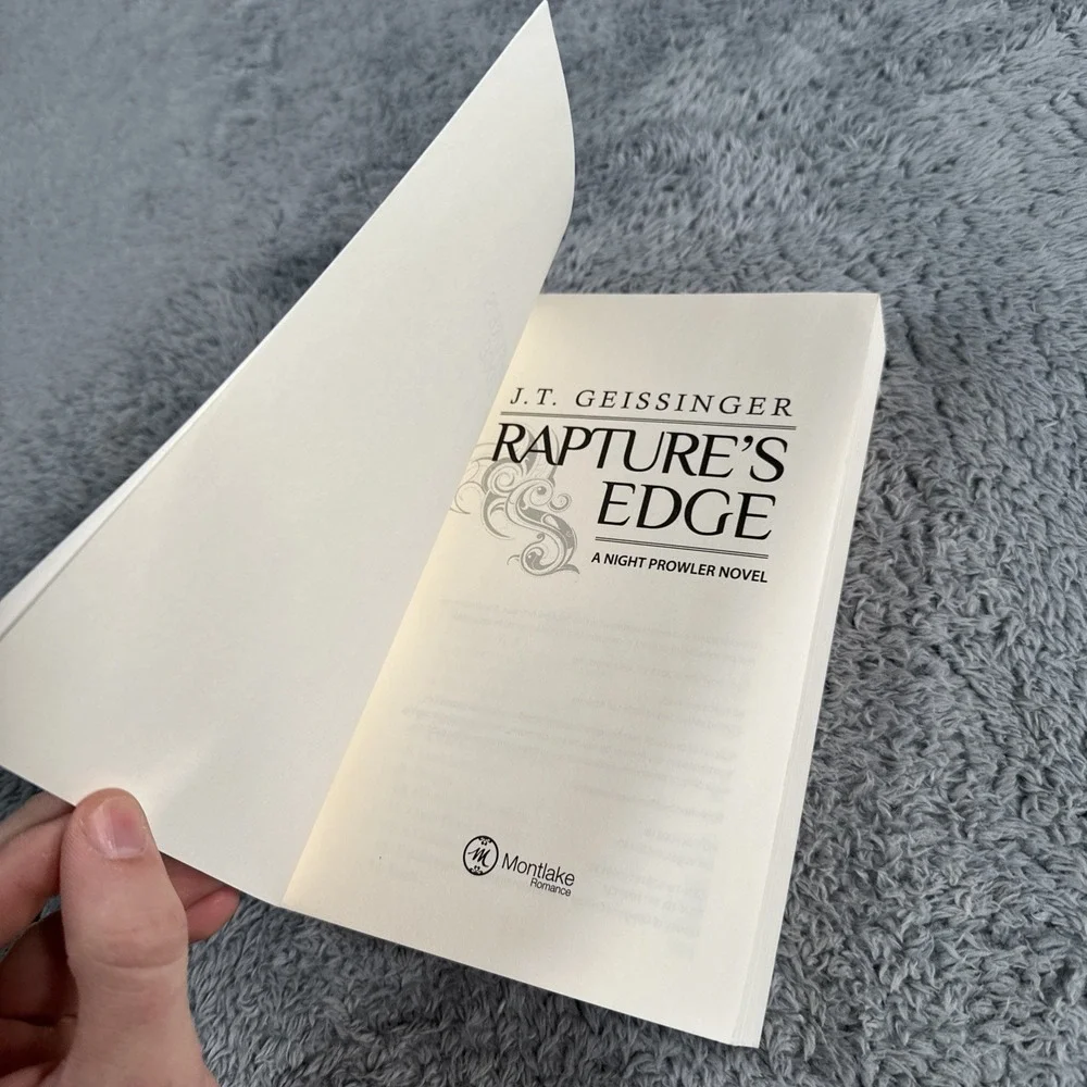 Rapture's Edge (A Night Prowler Novel) By J.T. Geissinger Paperback Book